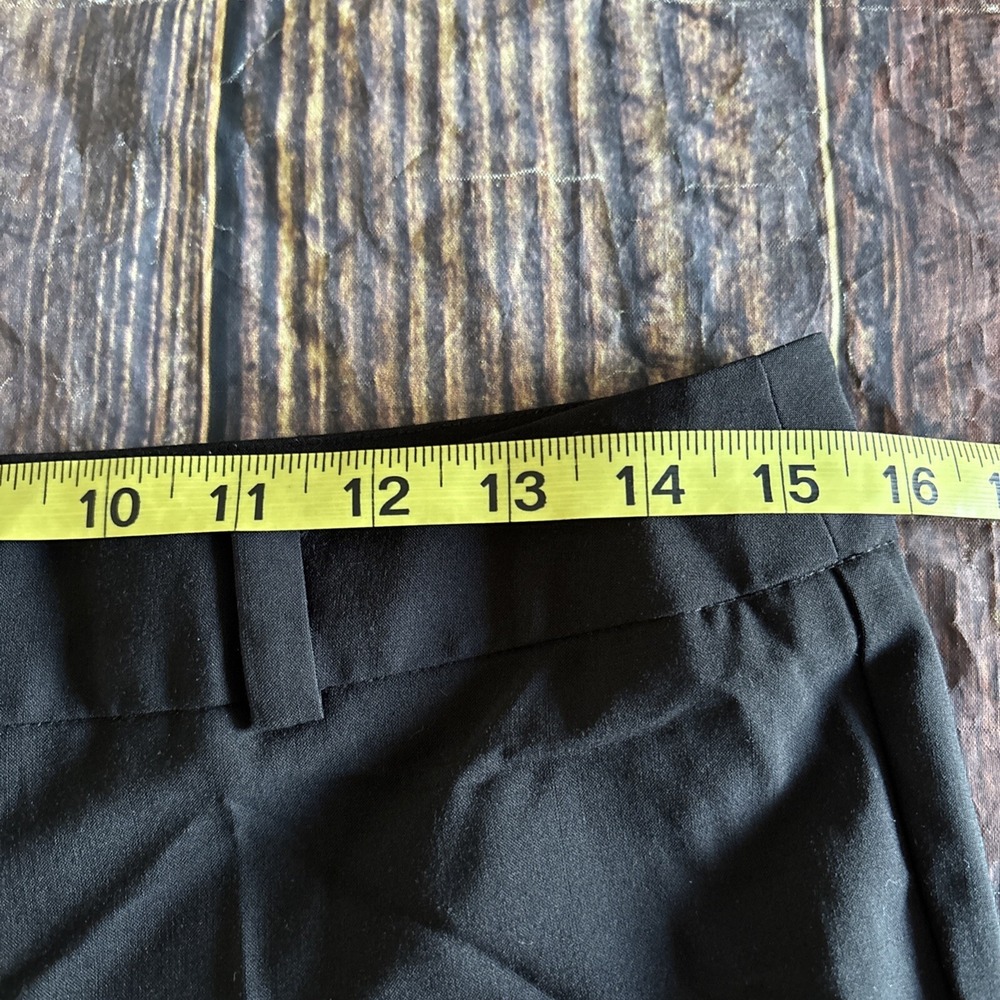 Trina Turk Los Angeles  | Black Trouser Dress Pant Business Straight Leg Size 4 - Picture 5 of 9